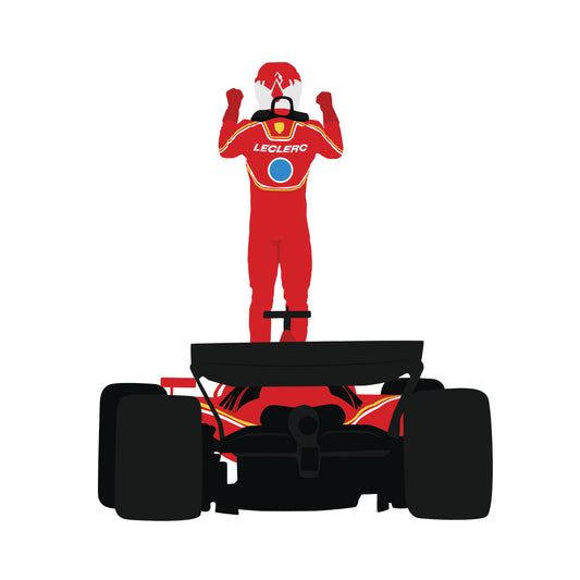 The "Monegasque Prince" - Charles Leclerc, T-Shirt.